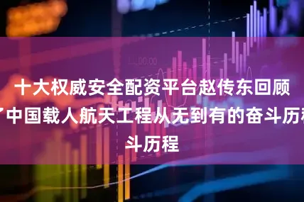 十大权威安全配资平台赵传东回顾了中国载人航天工程从无到有的奋斗历程