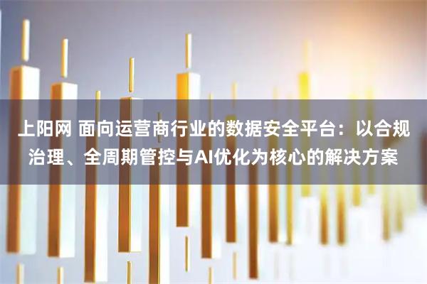 上阳网 面向运营商行业的数据安全平台：以合规治理、全周期管控与AI优化为核心的解决方案